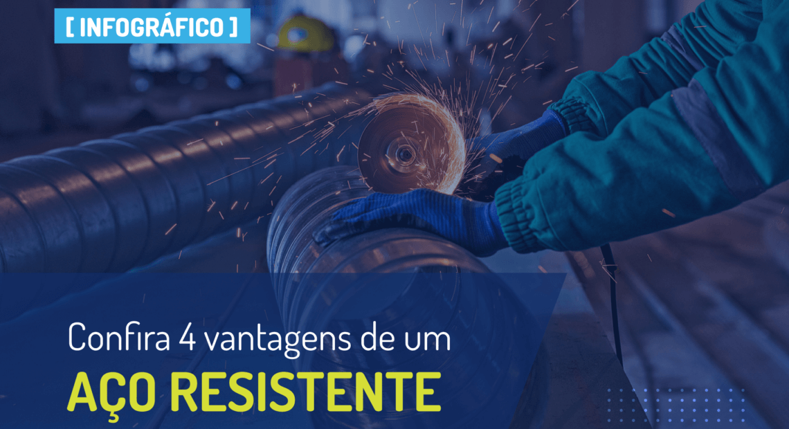 Confira 4 vantagens de um aço resistente